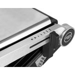 Electronice si Electrocasnice - Electrocasnice bucatarie - Aparate de gatit & desert - Gratare electrice - Grill electric ECG FORZA 5200 Fuego, 2000W, 80-230 °C, 2 termostate, cronometru, deschidere 180°, otel inoxidabil - Infinity.ro