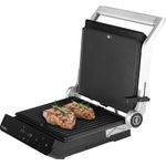 Electronice si Electrocasnice - Electrocasnice bucatarie - Aparate de gatit & desert - Gratare electrice - Grill electric ECG FORZA 5200 Fuego, 2000W, 80-230 °C, 2 termostate, cronometru, deschidere 180°, otel inoxidabil - Infinity.ro