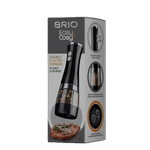 Casa si Gradina - Bucatarie si vesela - Ustensile bucatarie - Rasnite si dozatoare condimente - Rasnita electrica, doua compartimente,  sare si piper,  neagra, cu baterii - Infinity.ro