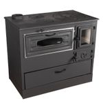 Casa si Gradina - Termice - Sobe, Seminee si accesorii - Sobe - Soba pe lemne 9kW Grand Fantazia Lux, cos stanga - Infinity.ro