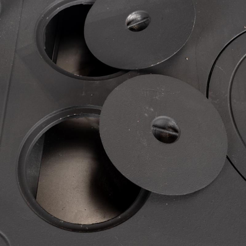 Casa si Gradina - Termice - Sobe, Seminee si accesorii - Sobe - Soba pe lemne 9kW Grand Fantazia Lux, cos stanga - Infinity.ro