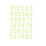Carti si Birotica - Papetarie - Afise si stickere - Set stickere decorative, Cifre, lumineaza in intuneric, 3 set 20x13 - Infinity.ro