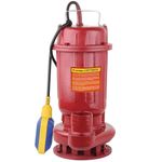 Casa si Gradina - Gradinarit si plante - Instalatii si accesorii pentru irigatii - Pompe apa - Pompa apa murdara din fonta rosie WQD10 cu plutitor, 1100 W, 15 m³/h - Infinity.ro