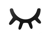 Casa si Gradina - Decoratiuni - Stickere decorative - Set stickere decorative, Ochi somnorosi, negre, 12 buc, 14.7cmx9.8 cm - Infinity.ro