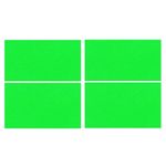 Carti si Birotica - Papetarie - Notite autoadezive - Set 40 Etichete autoadezive dreptunghiulare, verde, 7 x 12 cm - Infinity.ro