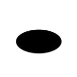 Carti si Birotica - Papetarie - Notite autoadezive - Set 40 Etichete autoadezive ovale, negre, 4x8 cm - Infinity.ro
