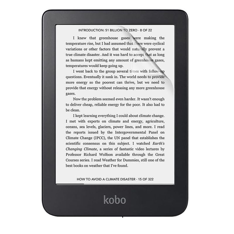 Laptop, Telefoane si Tablete - Ebook reader si accesorii - Accesorii eBook Reader - Folie protectie pentru Kobo Forma, din silicon - Infinity.ro