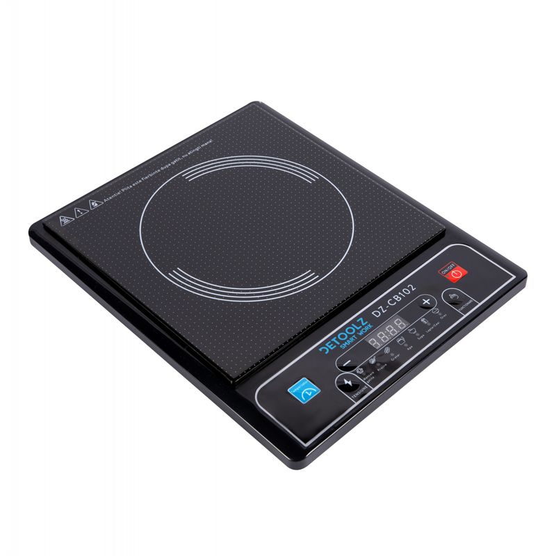 Electronice si Electrocasnice - Aragazuri, cuptoare si hote - Plite incorporabile - Plite cu inductie - Plita ceramica cu inductie Detoolz 1500 W - Infinity.ro