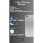 Casa si Gradina - Bucatarie si vesela - Ustensile bucatarie - Tocatoare de bucatarie - Tocator de bucatarie din titan FOtehniq V4 29x20x0.2 cm, fara miros, usor de curatat, potrivit pentru masina de spalat vase - Infinity.ro