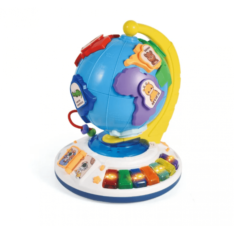 Jucarii, Copii si Bebe - Jucarii si jocuri - Jucarii & jocuri educative - Jocuri si jucarii educative - Glob pamantesc copii cu lumini si muzica - Puzzle interactiv - Infinity.ro