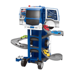 Jucarii, Copii si Bebe - Jucarii si jocuri - Vehicule si jucarii cu telecomanda - Utilaje constructie de jucarie - Set Camion de remorcare cu masini de Politie si parcare - Infinity.ro
