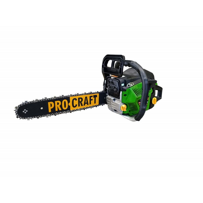 Casa si Gradina - Gradinarit si plante - Utilaje gradina - Fierastraie cu lant - Drujba pe benzina PROCRAFT GS-50 , 2 T, 52 cc, 8000 rpm - Infinity.ro