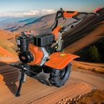 Casa si Gradina - Gradinarit si plante - Utilaje gradina - Motosape si motocultoare - Motocultor DETOOLZ 7CP 280CC, motorina, 4T, 3 viteze, pornire manuala, cu roti - Infinity.ro