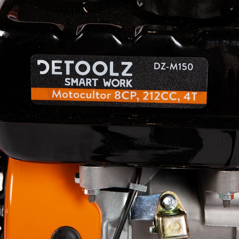 Casa si Gradina - Gradinarit si plante - Utilaje gradina - Motosape si motocultoare - Motocultor DETOOLZ DZ-M150, 8 CP, 212 CC, motor 4 timpi - Infinity.ro