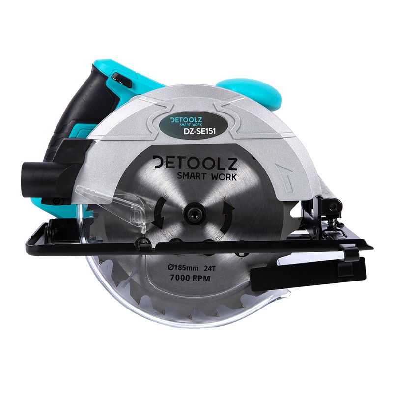 Casa si Gradina - Constructii - Scule electrice si accesorii - Fierastraie electrice - Fierastrau electric circular de mana 1500W 185mm Detoolz - Infinity.ro