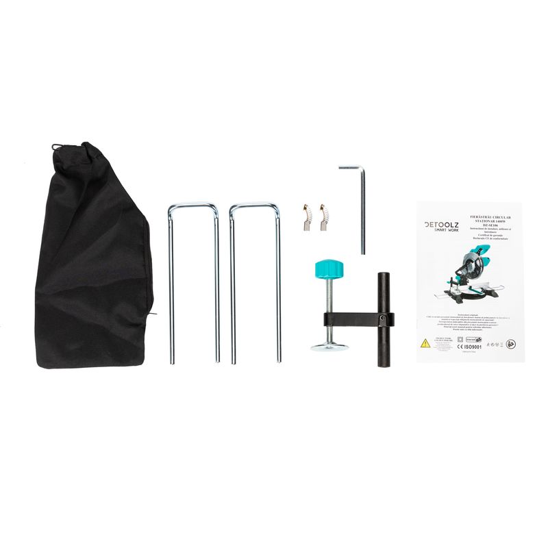 Casa si Gradina - Constructii - Scule electrice si accesorii - Fierastraie electrice - Fierastrau circular stationar 1400W 210mm Detoolz - Infinity.ro