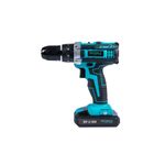 Casa si Gradina - Constructii - Scule electrice si accesorii - Masini de gaurit si insurubat - Masina gaurit si insurubat Detoolz cu percutie 2 acumulatori Li-Ion 18V, 1.3 Ah, mandrina 10 mm - Infinity.ro