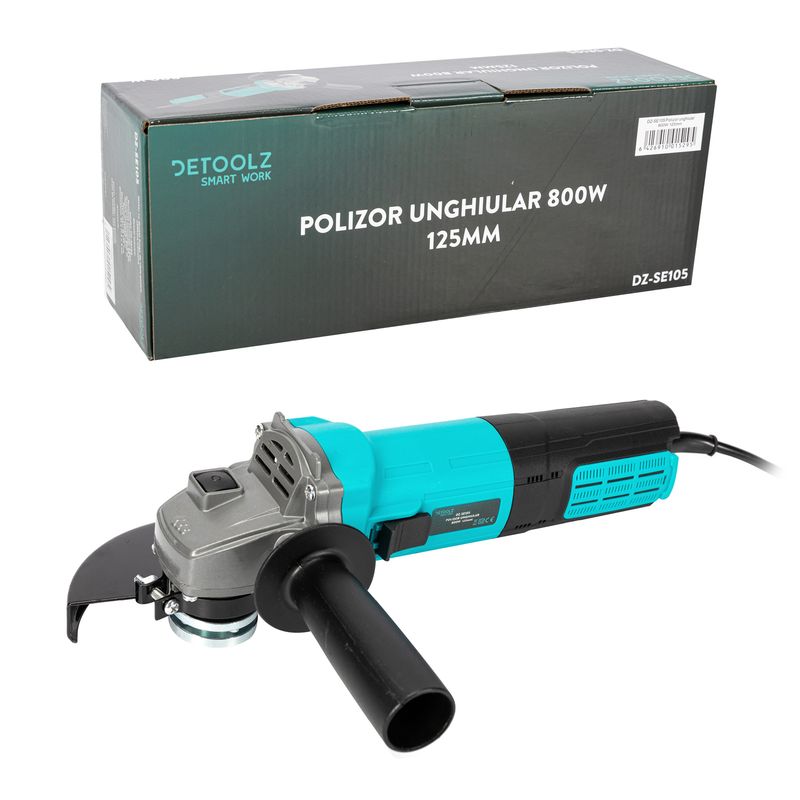 Casa si Gradina - Constructii - Scule electrice si accesorii - Polizoare - Polizor unghiular Detoolz 800W 125mm DZ - Infinity.ro