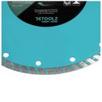 Casa si Gradina - Constructii - Scule electrice si accesorii - Accesorii fierastraie electrice - Disc diamantat turbo 230x25.4x7mm - Infinity.ro