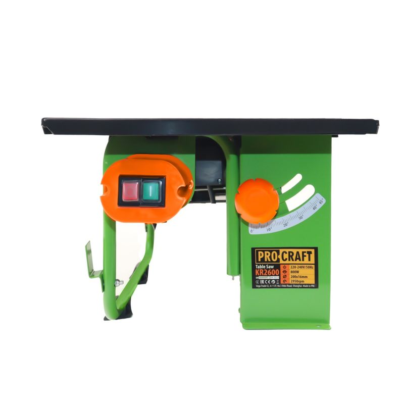 Casa si Gradina - Constructii - Scule electrice si accesorii - Fierastraie electrice - Fierastrau circular stationar PROCRAFT KR2600 800 W 2950 rot/min - Infinity.ro