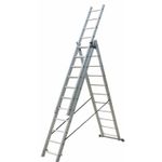 Casa si Gradina - Constructii - Scari si accesorii interioare - Scari aluminiu/ otel - Scara multifunctionala 3x11 din aluminiu ROTOR KME311 - Infinity.ro