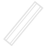 Auto si Moto - Piese auto si accesorii - Piese auto - Tuning - Sticker pentru capota auto, dungi tuning, universal, Alb, 124.5x22.2 cm - Infinity.ro
