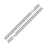 Auto si Moto - Piese auto si accesorii - Piese auto - Tuning - Sticker abtibild pentru capota auto, sau alt element de caroserie, cu dungi tuning, universal, Gri, 120x25 cm - Infinity.ro