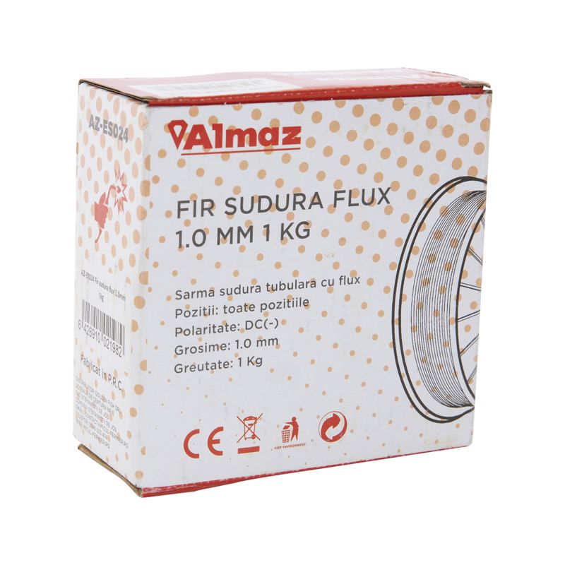 Casa si Gradina - Constructii - Scule electrice si accesorii - Accesorii aparate de sudura - Fir sudura flux 1mm 1kg - Infinity.ro