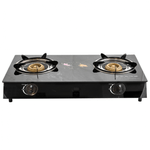 Sport si Outdoor - Camping - Bucatarie de camping - Arzatoare si accesorii - Aragaz din sticla securizata, 2 ochiuri, aprindere pe quartz - Infinity.ro