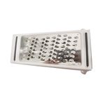 Casa si Gradina - Bucatarie si vesela - Ustensile bucatarie - Razatori si curatatoare - Razatoare de bucatarie cu cutie colectoare Flippy, doua tipuri de lame, carcasa inox si ABS, design practic, alb - Infinity.ro