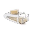 Casa si Gradina - Bucatarie si vesela - Ustensile bucatarie - Razatori si curatatoare - Razatoare de bucatarie cu cutie colectoare Flippy, doua tipuri de lame, carcasa inox si ABS, design practic, alb - Infinity.ro