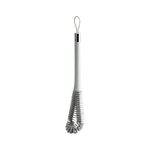 Market - Spalare si intretinere rufe - Produse intretinere Incaltaminte - Perii si alte accesorii - Perie de Curatat Pahare, Sticle, Biberoane, Flippy, cu Maner Lung, Uz Casnic, Silicon, Ergonomic, 3.9x5.4x38.5cm, Verde - Infinity.ro