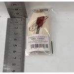 Carti si Birotica - Birotica - Accesorii de birou - Foarfece si cuttere - Cutter pentru Cutii, Flippy, Varf Rotunjit si Zimtat, Tip Breloc, 6.5x3.5 cm, Crem - Infinity.ro