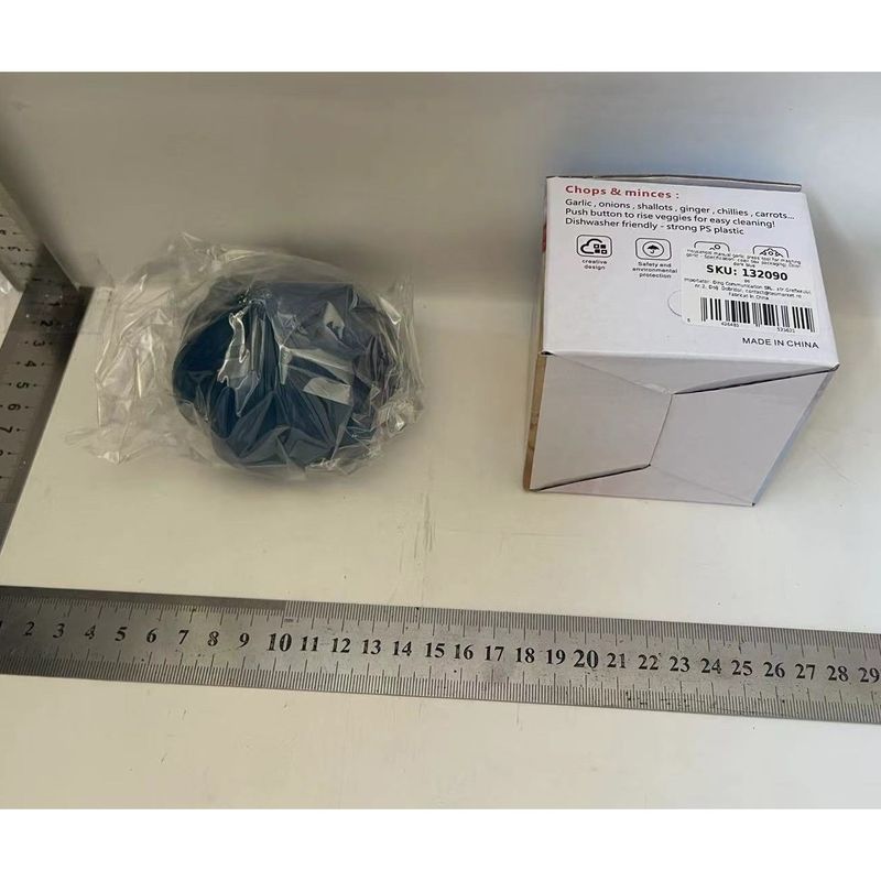 Casa si Gradina - Bucatarie si vesela - Ustensile bucatarie - Prese si storcatoare manuale - Presa Manuala pentru Usturoi, Flippy, Model Usturoi, 7 x 7.5 cm, din Plastic, Albastru Inchis - Infinity.ro