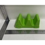 Casa si Gradina - Bucatarie si vesela - Ustensile bucatarie - Tavi servire - Suport pentru Taco, Flippy, Model Autobuz, 14 x 7.5 x 6.5 cm, din PP, Verde - Infinity.ro