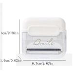 Casa si Gradina - Bucatarie si vesela - Ustensile bucatarie - Razatori si curatatoare - Decojitor/Curatator manual de legume si fructe, Flippy, portabil, cu magnet, doua lame, Inox, Alb, 6.7x6x1.6 cm - Infinity.ro
