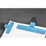 Casa si Gradina - Bucatarie si vesela - Ustensile bucatarie - Polonice, linguri si clesti de bucatarie - Cleste Multifunctional pentru Sigilarea Pungilor, Flippy, din Plastic, Mentine Alimentele Proaspete, 15x7.5 cm, Albastru - Infinity.ro