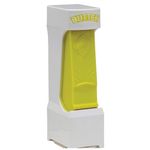 Casa si Gradina - Bucatarie si vesela - Ustensile bucatarie - Feliatoare si taietoare manuale - Feliator manual de unt Flippy, material plastic, design usor si practic, 20x6x8.5 cm, Butter Cutter, alb - Infinity.ro