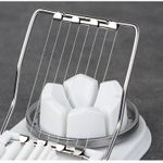 Electronice si Electrocasnice - Electrocasnice bucatarie - Mixere, tocatoare & roboti de bucatarie - Feliatoare - Feliator multifunctional Flippy pentru oua, mozzarela, fructe, 2 forme de feliere, agatatoare, 20 cm, Alb - Infinity.ro