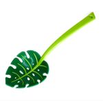 Casa si Gradina - Bucatarie si vesela - Ustensile bucatarie - Polonice, linguri si clesti de bucatarie - Ustensila bucatarie universala tip frunza, material ABS, creativa, design unic si modern, 30x9.5 cm, verde - Infinity.ro