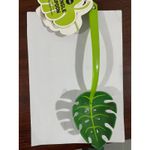 Casa si Gradina - Bucatarie si vesela - Ustensile bucatarie - Polonice, linguri si clesti de bucatarie - Ustensila bucatarie universala tip frunza, material ABS, creativa, design unic si modern, 30x9.5 cm, verde - Infinity.ro