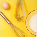 Casa si Gradina - Bucatarie si vesela - Ustensile bucatarie - Polonice, linguri si clesti de bucatarie - Set 3 ustensile pentru bucatarie Flippy, 2 teluri, un separator oua, inox/silicon, Galben - Infinity.ro
