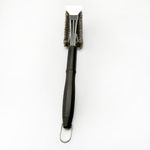 Casa si Gradina - Gradina si terasa - Gratare si accesorii - Accesorii gratare - Perie de Sarma pentru Gratar, Flippy, Maner 45 cm, din Otel inoxidabil, 45X7X10,  Negru - Infinity.ro