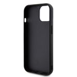 Laptop, Telefoane si Tablete - Telefoane mobile si accesorii - Accesorii Telefoane - Huse telefoane - Husa pentru iPhone 15 - Guess Quilted Metal Logo (GUHCP15SPSQSQSK) - Negru - Infinity.ro