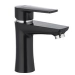 Casa si Gradina - Sanitare - Lavoar baie si accesorii - Baterii sanitare - Baterie baie din plastic, PLAMIX Oscar-001 negru - Infinity.ro