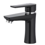 Casa si Gradina - Sanitare - Lavoar baie si accesorii - Baterii sanitare - Baterie baie din plastic, PLAMIX Oscar-001 negru - Infinity.ro