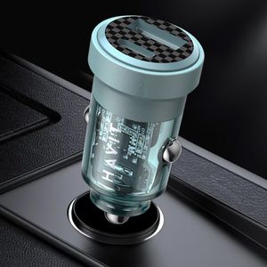 Incarcator pentru Masina, Type-C, USB, PD30W - Havit (CC2016) - Albastru