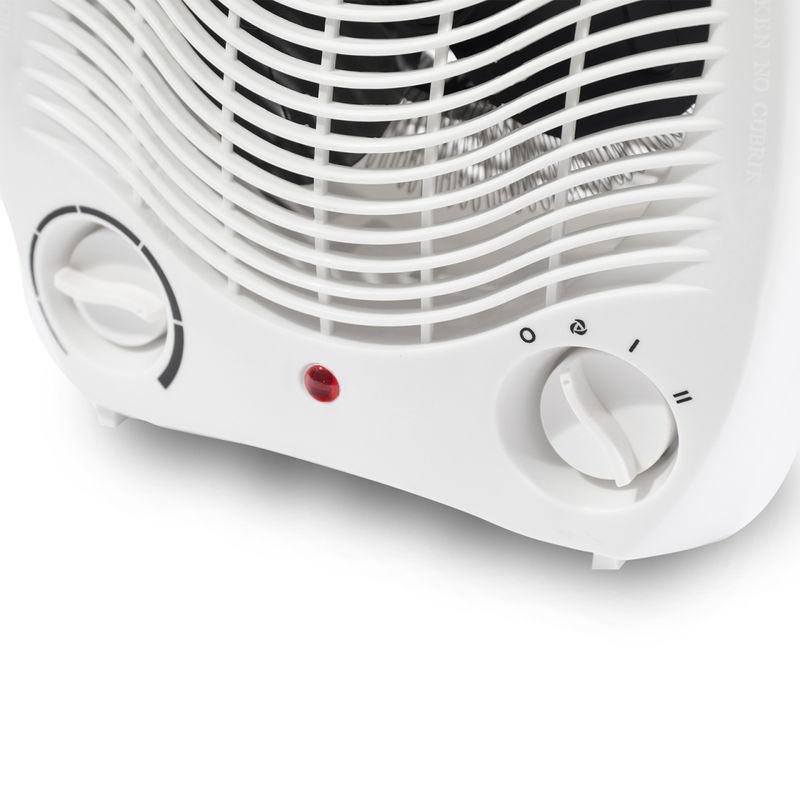 Electronice si Electrocasnice - Climatizare si sisteme de incalzire - Aparate incalzire aer - Aeroterme - Aeroterma electrica BFH-801 BoHM , 3 trepte de putere 750/1000/2000W , suprafata de incalzire 20-25 m² - Infinity.ro