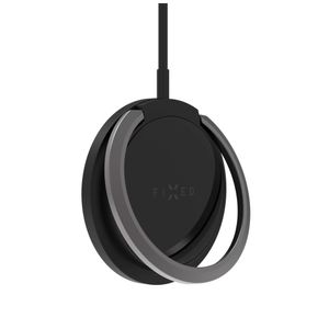 Incarcator Magnetic cu Cablu si Suport, 15W, 1.2m - Fixed (FIXMPAD2-BK) - Negru