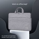 Laptop, Telefoane si Tablete - Laptopuri si accesorii - Accesorii Laptop - Genti laptop - Geanta Laptop 13" - 14" - CanvasArtisan (L3-C12) - Light Gri - Infinity.ro
